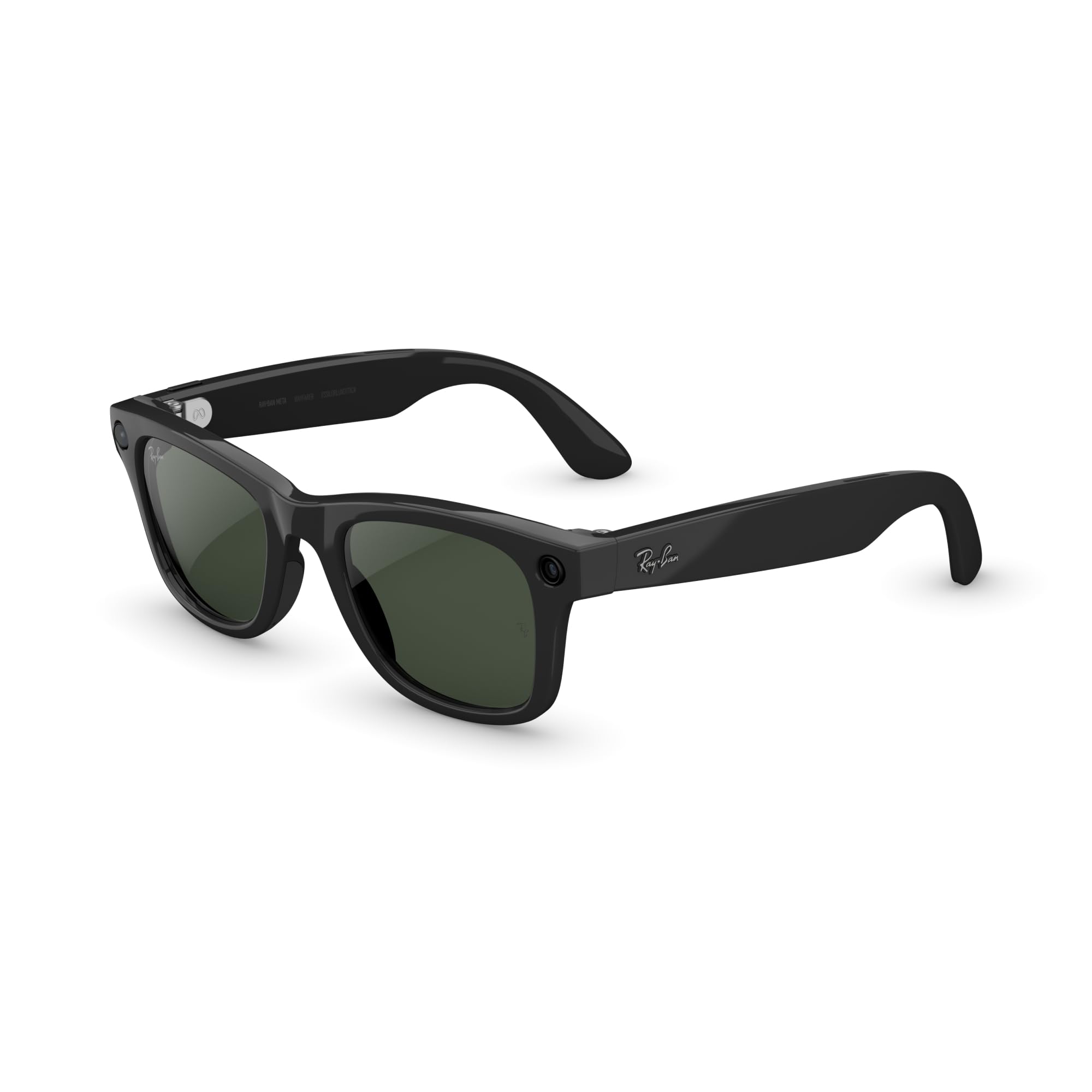 Ray-Ban Meta (Gen 2), Wayfarer, Matte Black | Smart AI Glasses for Men, Women — 2X Battery Life — 3K HD Resolution — 12 MP Ultra-Wide Camera, Audio, Video — Clear Lenses — Wearable Technology