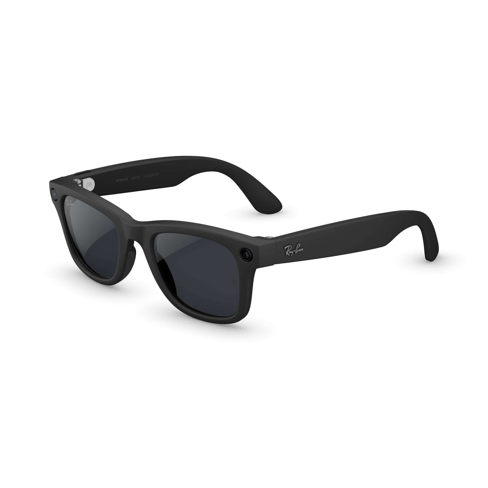 Ray-Ban Meta (Gen 2), Wayfarer, Matte Black | Smart AI Glasses for Men, Women — 2X Battery Life — 3K HD Resolution — 12 MP Ultra-Wide Camera, Audio, Video — Clear Lenses — Wearable Technology