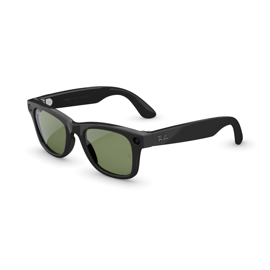 Ray-Ban Meta (Gen 2), Wayfarer, Matte Black | Smart AI Glasses for Men, Women — 2X Battery Life — 3K HD Resolution — 12 MP Ultra-Wide Camera, Audio, Video — Clear Lenses — Wearable Technology