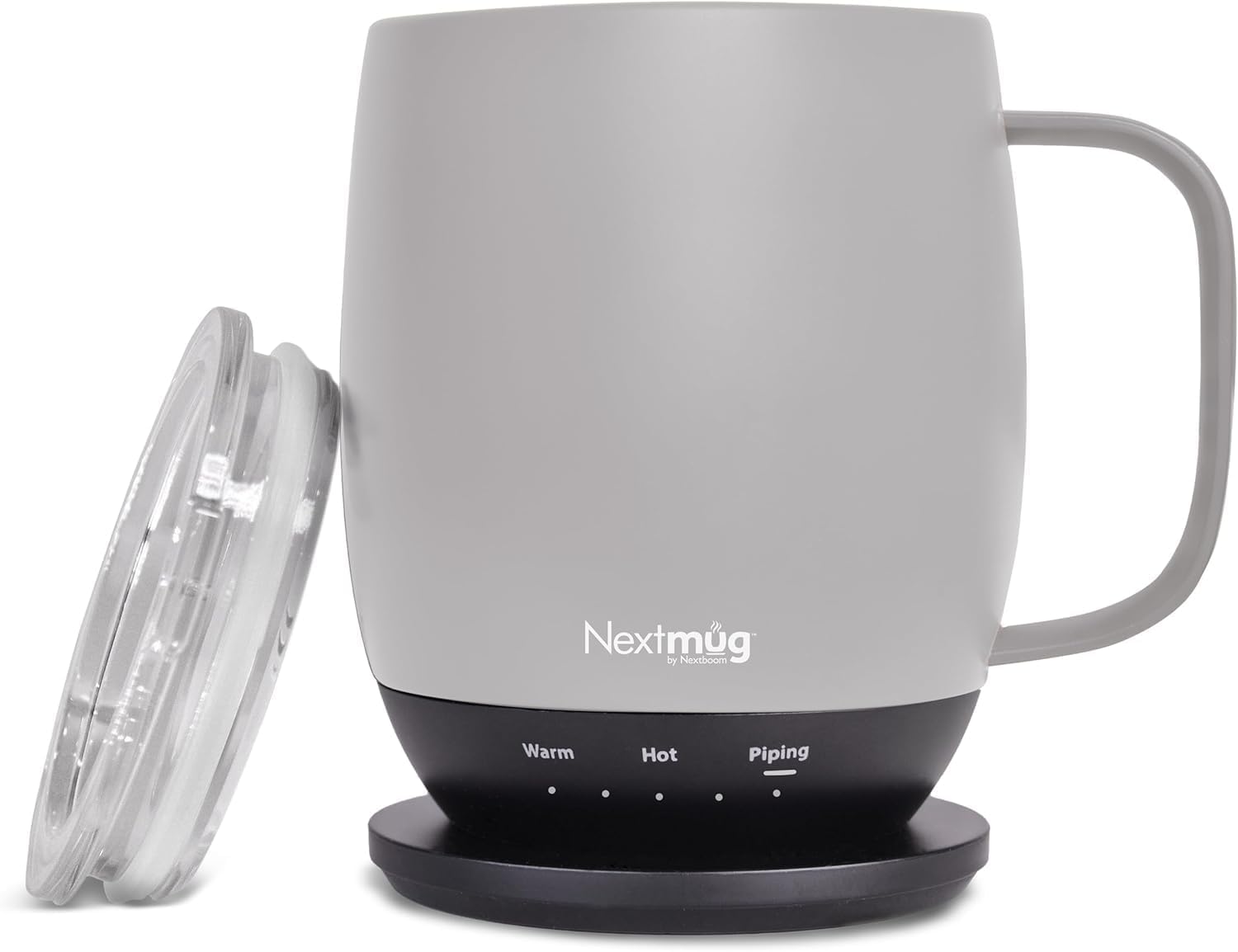 Nextmug - Temperature-Controlled, Self-Heating Coffee Mug (Slate Blue - 14 oz.)
