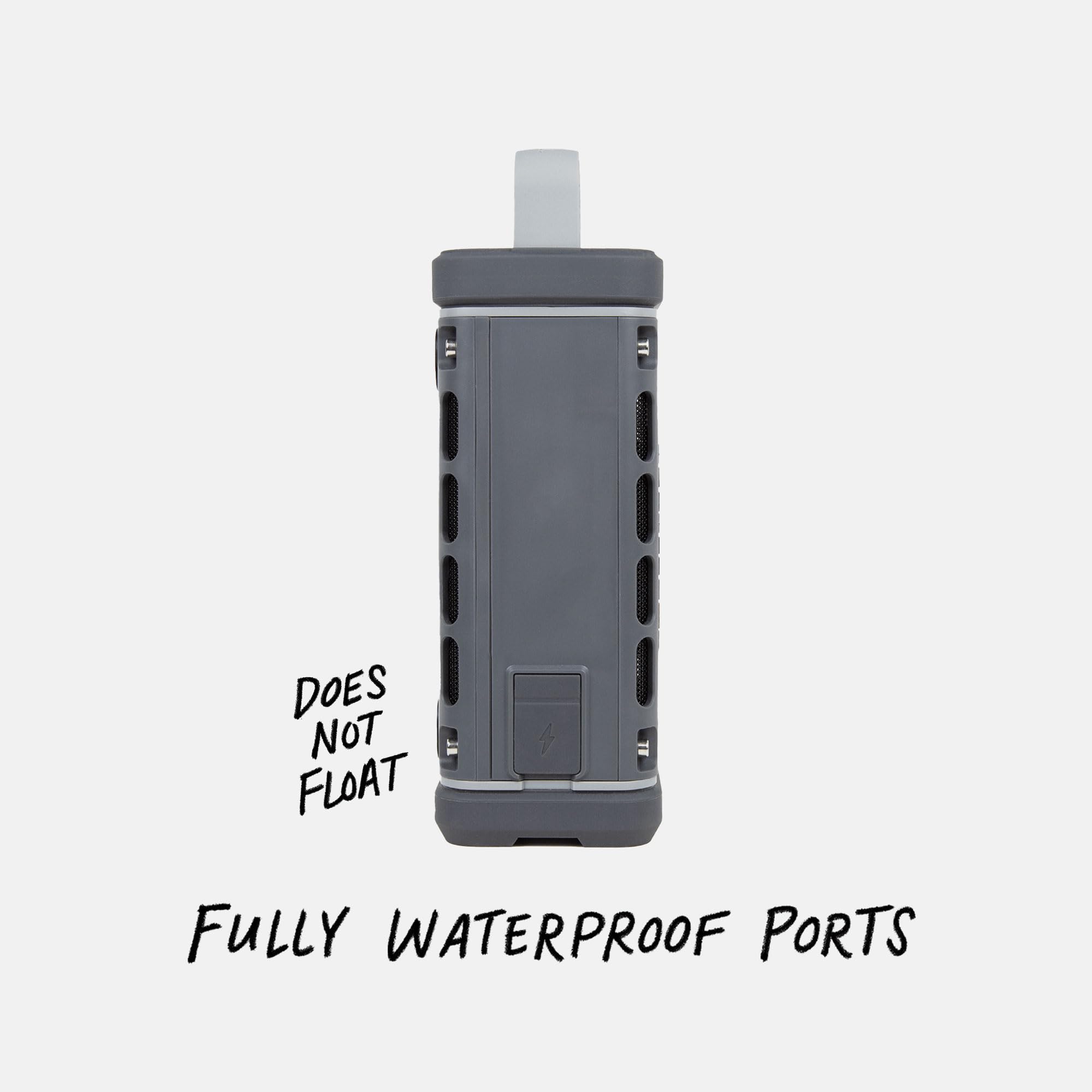 Turtlebox Ranger: Loud! Outdoor Portable Bluetooth 5.4 Speaker | Rugged, Waterproof, Ultra-Portable | Plays to 105db, Deep Bass, Shockproof, Unlimited Pairing for Full Stereo Experience, Tan
