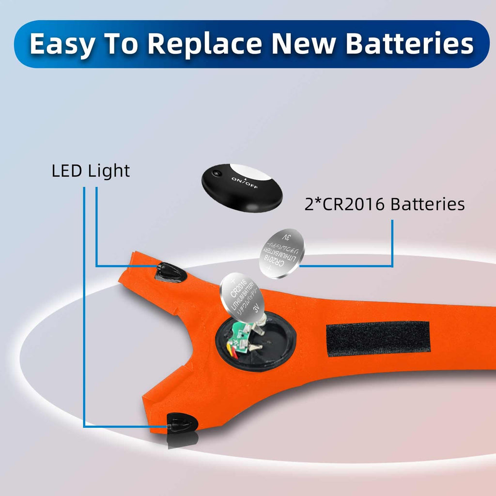 MOIPEJO LED Flashlight Gloves, Gifts for Men Dad Him Boyfriend Husband, Cool Gadget Hands-Free Finger Lights for Camping Fishing Repairing, Fathers Day Christmas Birthday Gift-Black