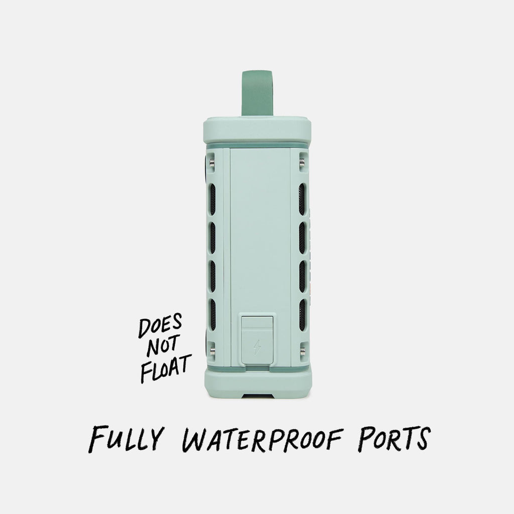 Turtlebox Ranger: Loud! Outdoor Portable Bluetooth 5.4 Speaker | Rugged, Waterproof, Ultra-Portable | Plays to 105db, Deep Bass, Shockproof, Unlimited Pairing for Full Stereo Experience, Tan