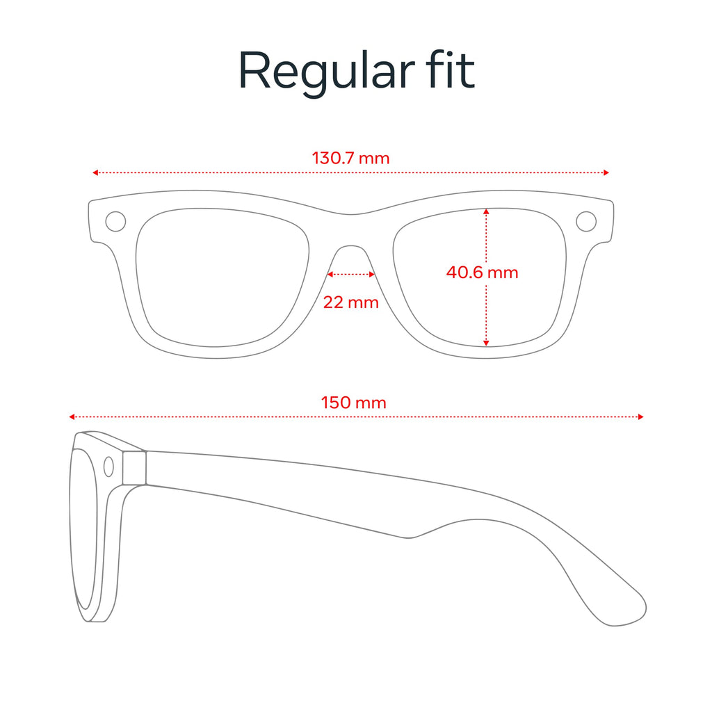 Ray-Ban Meta (Gen 2), Wayfarer, Matte Black | Smart AI Glasses for Men, Women — 2X Battery Life — 3K HD Resolution — 12 MP Ultra-Wide Camera, Audio, Video — Clear Lenses — Wearable Technology