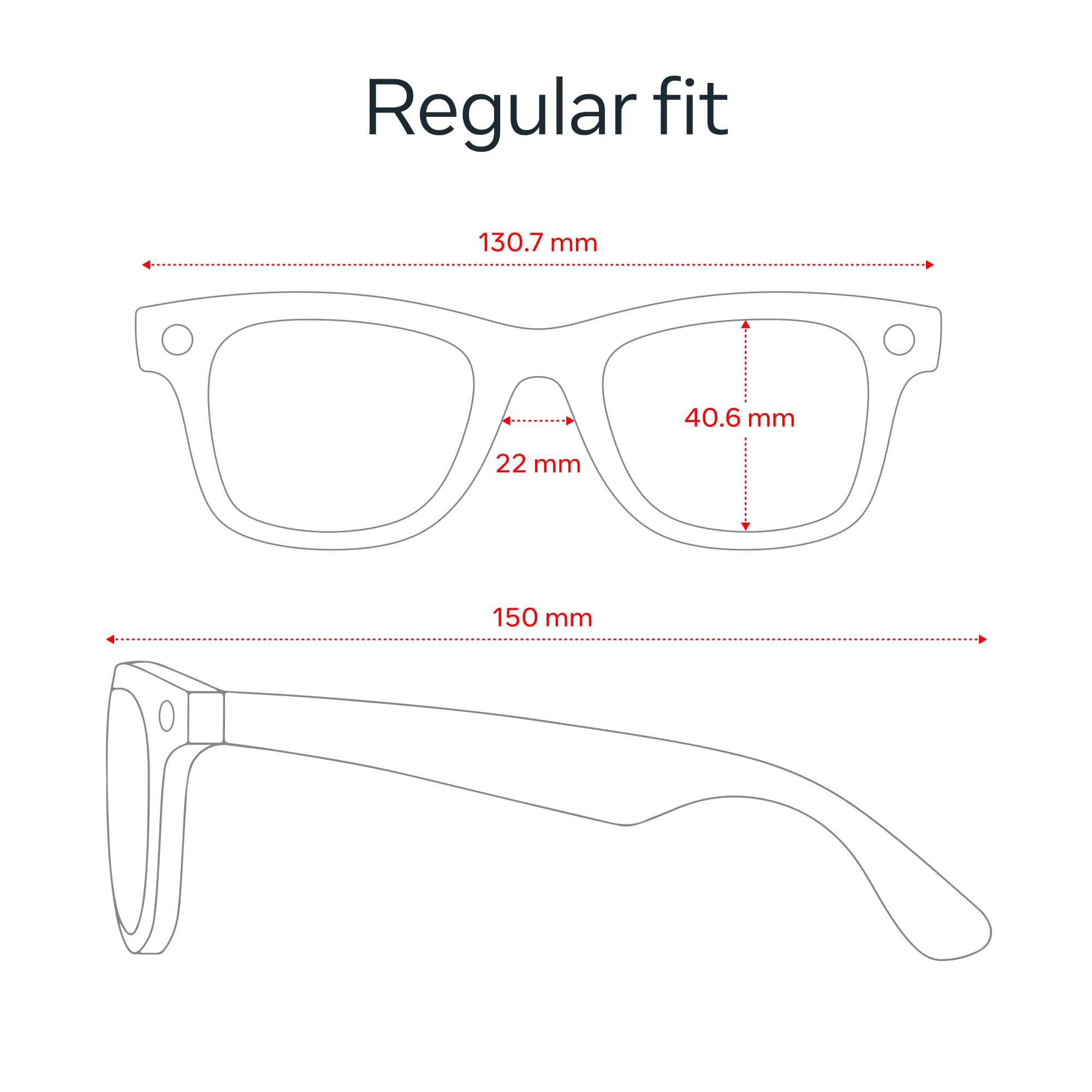 Ray-Ban Meta (Gen 2), Wayfarer, Matte Black | Smart AI Glasses for Men, Women — 2X Battery Life — 3K HD Resolution — 12 MP Ultra-Wide Camera, Audio, Video — Clear Lenses — Wearable Technology