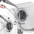Sealegend 2 Pieces Dryer Vent Cleaner Kit Dryer Lint Vacuum Attachment, Dryer Vent Cleaning Lint Remover 2 Hoses Tools for Home Improvement