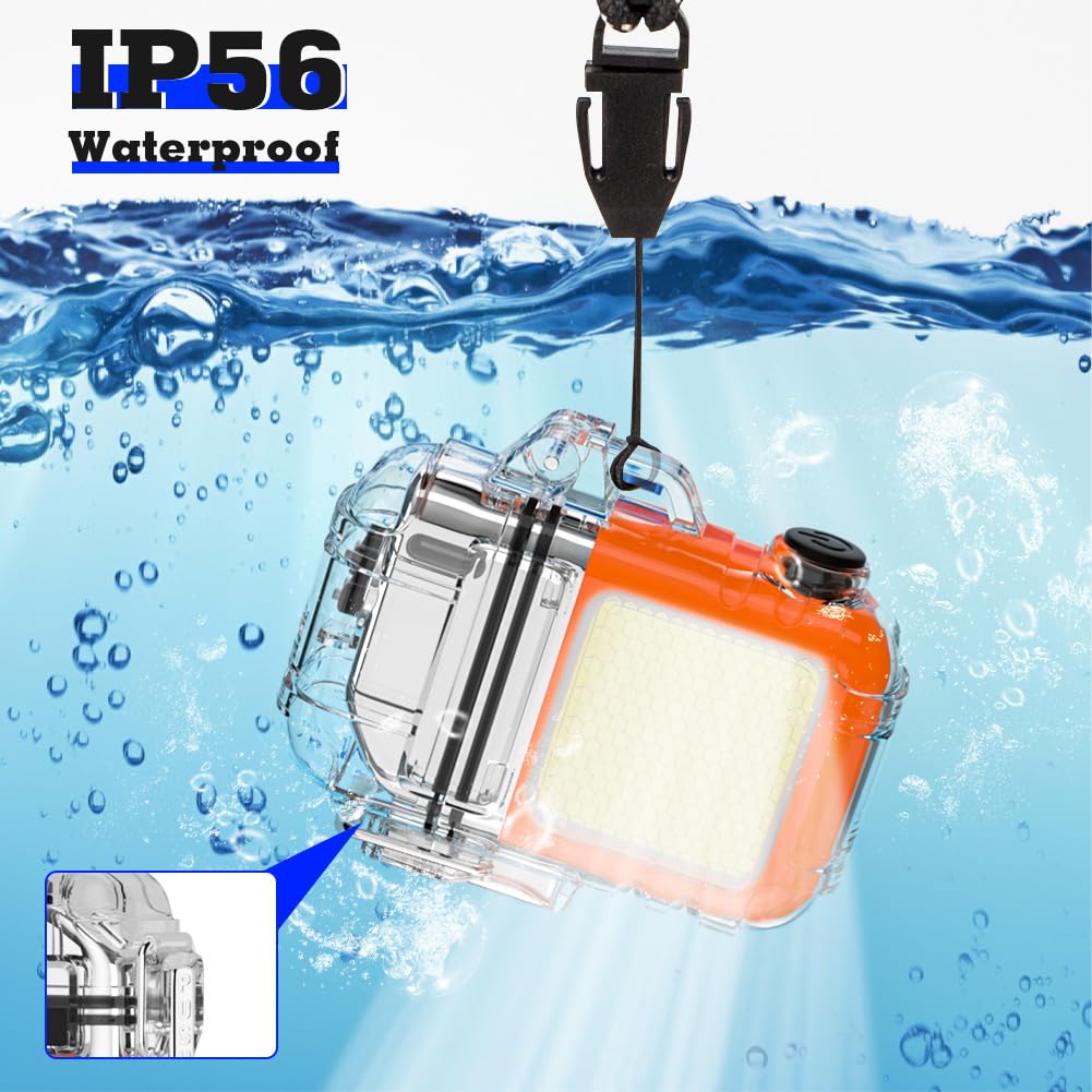 LcFun Electric Dual Arc Lighter USB Rechargeable Outdoor Windproof Flameless Plasma Lighters for Camping, Hiking, Waterproof Matches Survival Tactical Gear Birthday Gifts for Men