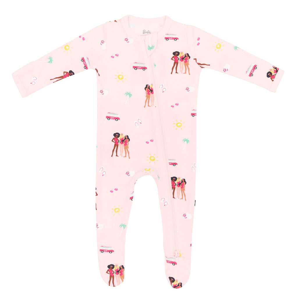 KYTE BABY Unisex Zipper Closure Footies, Rayon Made From Bamboo, 0-24 Months