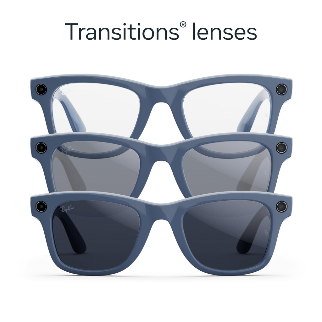 Ray-Ban Meta (Gen 2), Wayfarer, Matte Black | Smart AI Glasses for Men, Women — 2X Battery Life — 3K HD Resolution — 12 MP Ultra-Wide Camera, Audio, Video — Clear Lenses — Wearable Technology
