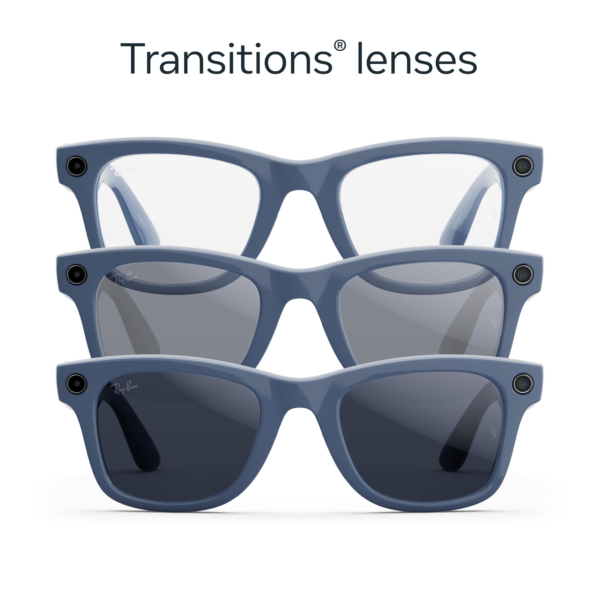 Ray-Ban Meta (Gen 2), Wayfarer, Matte Black | Smart AI Glasses for Men, Women — 2X Battery Life — 3K HD Resolution — 12 MP Ultra-Wide Camera, Audio, Video — Clear Lenses — Wearable Technology