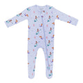 KYTE BABY Unisex Zipper Closure Footies, Rayon Made From Bamboo, 0-24 Months