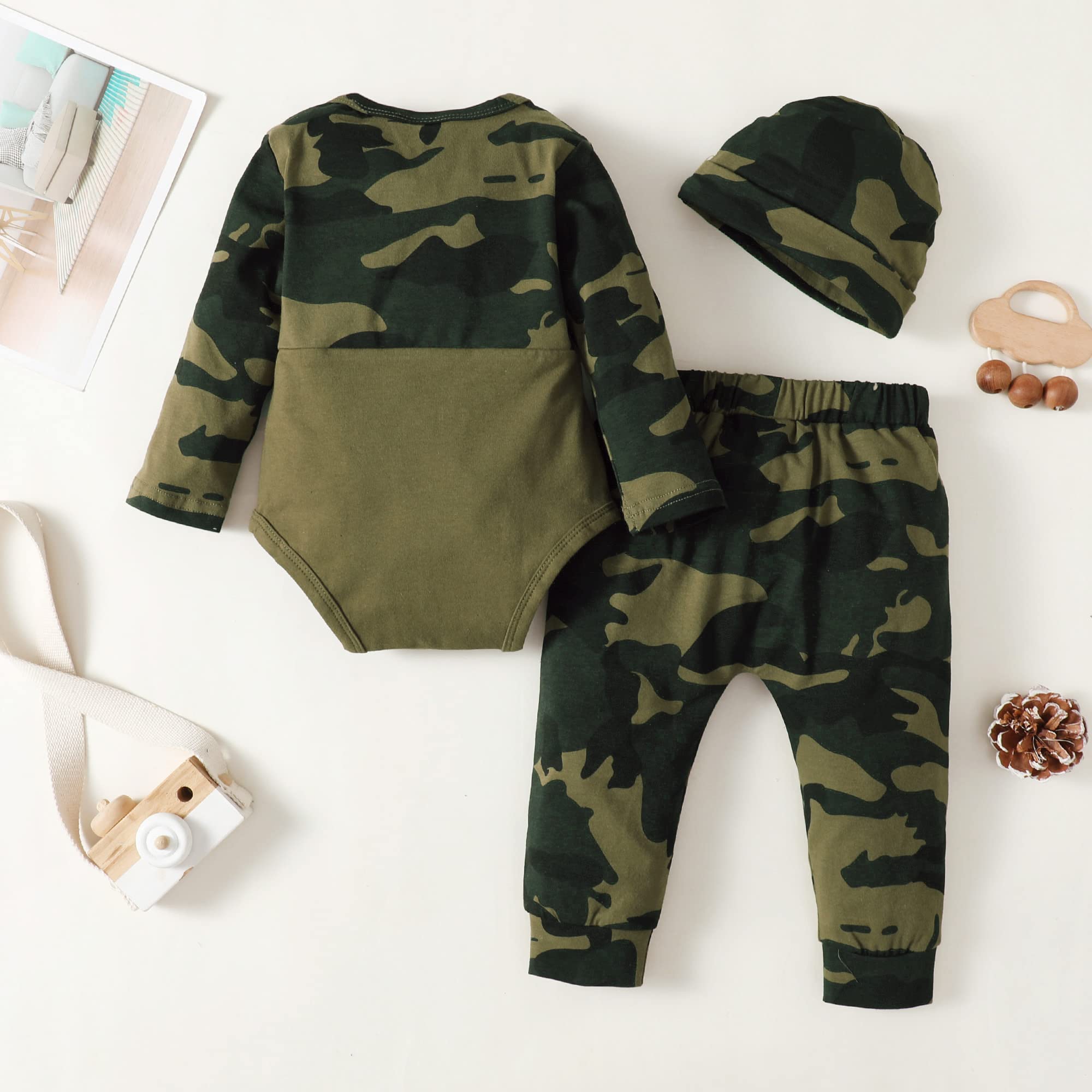 Newborn Infant Baby Boy Clothes Fall Winter Outfits New to The Crew Outfit Toddler Baby Boy Clothes Set