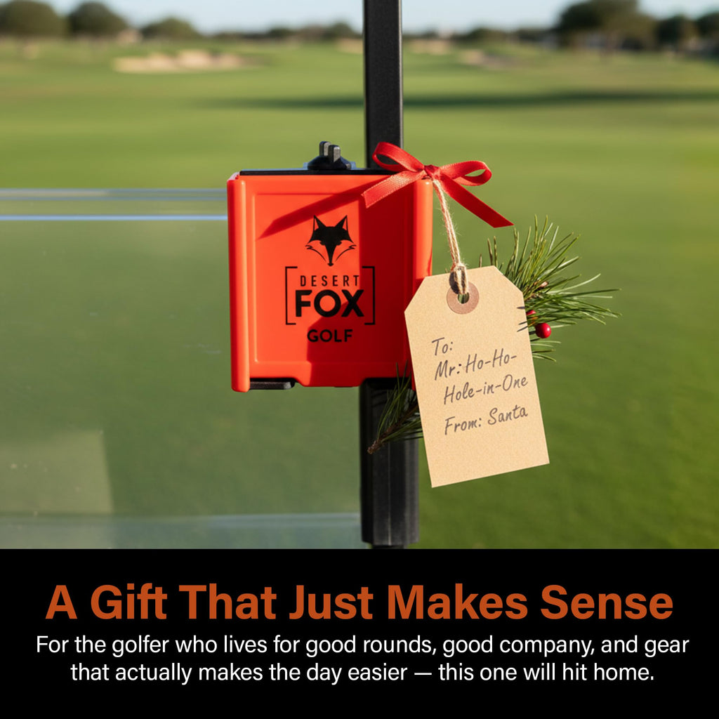 DESERT FOX GOLF - Phone Caddy - Blue