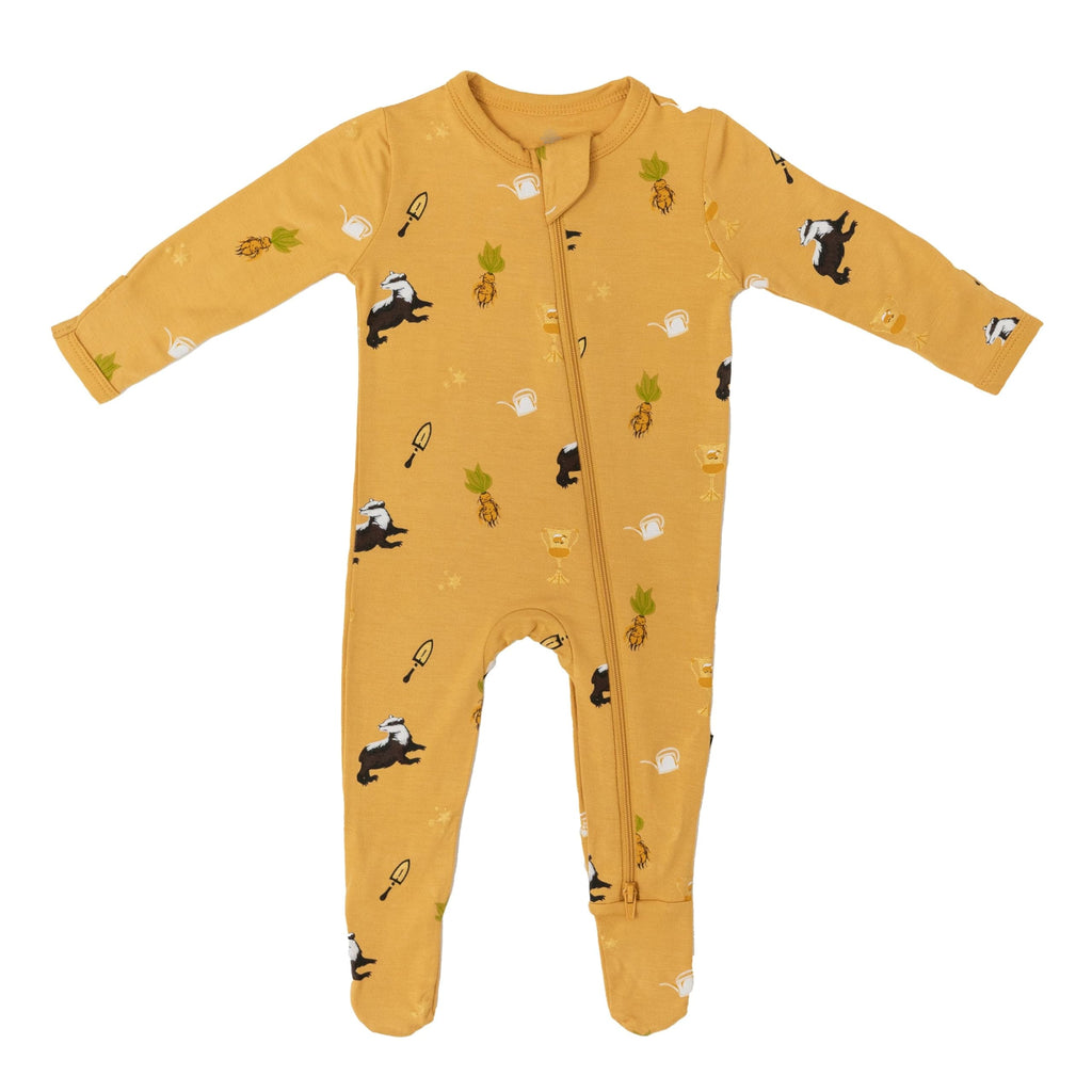 KYTE BABY Unisex Zipper Closure Footies, Rayon Made From Bamboo, 0-24 Months