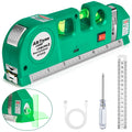 Laser Level Line Tool, Multipurpose Laser Level Kit Standard Cross Line Laser leveler Beam Tool with Metric Rulers 8ft/2.5M for Picture Hanging cabinets Tile Walls by AikTryee.