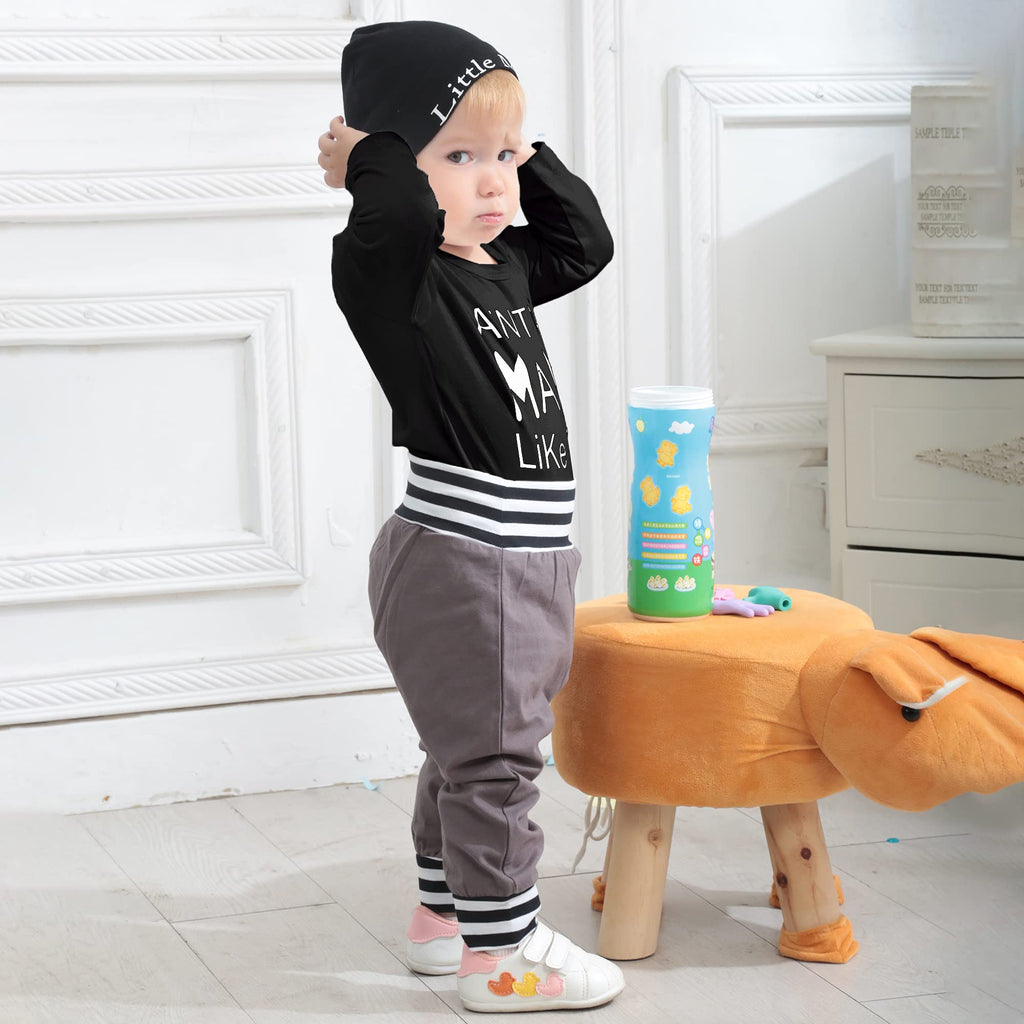 Newborn Infant Baby Boy Clothes Fall Winter Outfits New to The Crew Outfit Toddler Baby Boy Clothes Set