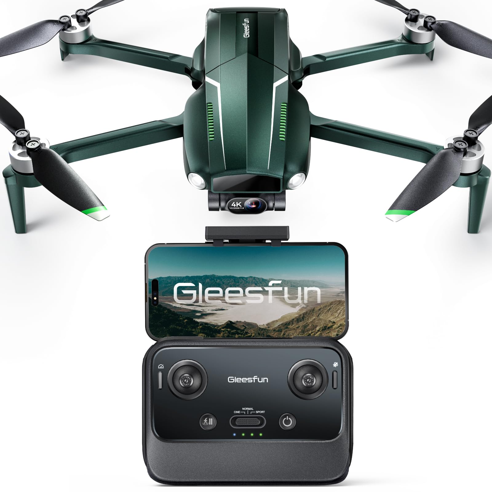 G11PRO 6K Drone with Camera for Adults, 4K/30fps Video, 3-Axis Brushless Gimbal, 70mins Flight Time with 2 Batteries, 10000ft Long Range, FAA compliance, Professional Drone with Auto Return