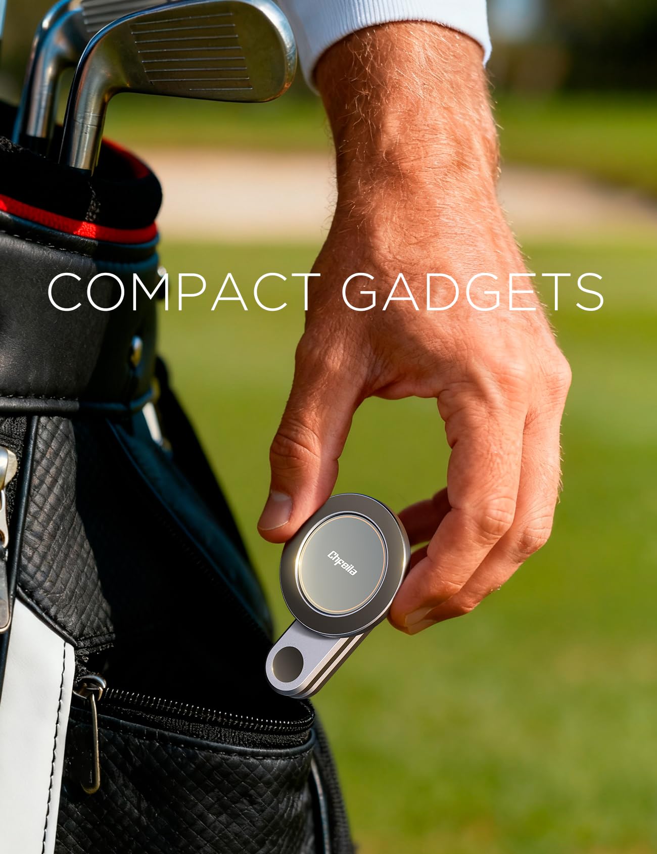 Chfeila Golf Cart Phone Holder Magnetic Mount [One Hand 360° Adjustable & 36X Strong Magnets] Golf Gifts for Men Dad Husband Fathers Day 2026, Golf Accessories for iPhone, Fits EZGO Yamaha Club Car