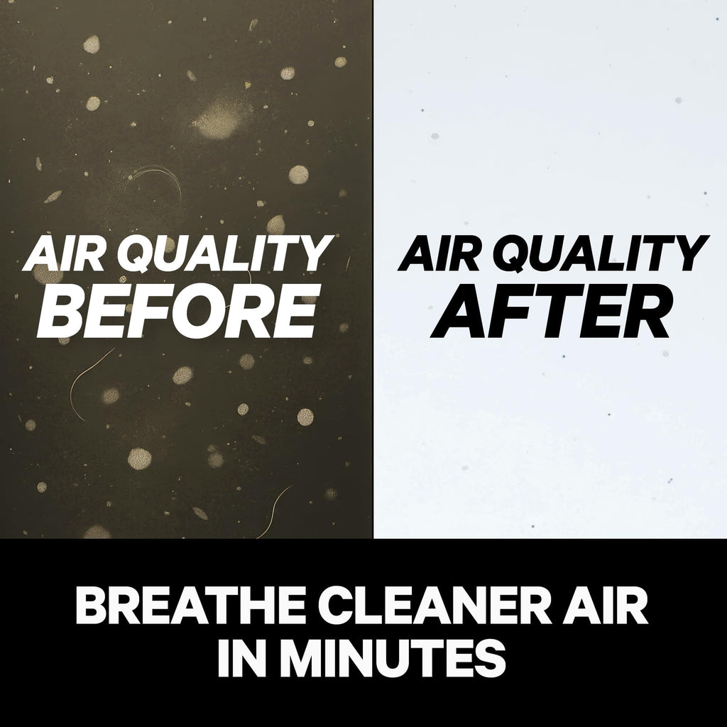 PuroAir 240 HEPA Air Purifiers for Home Large Rooms - Covers Up to 1,000 Sq Ft - Filters Up to 99.9% of Pollutants, Smoke, Pollen, Dust - Quiet HEPA Air Filter - Air Purifiers for Bedroom