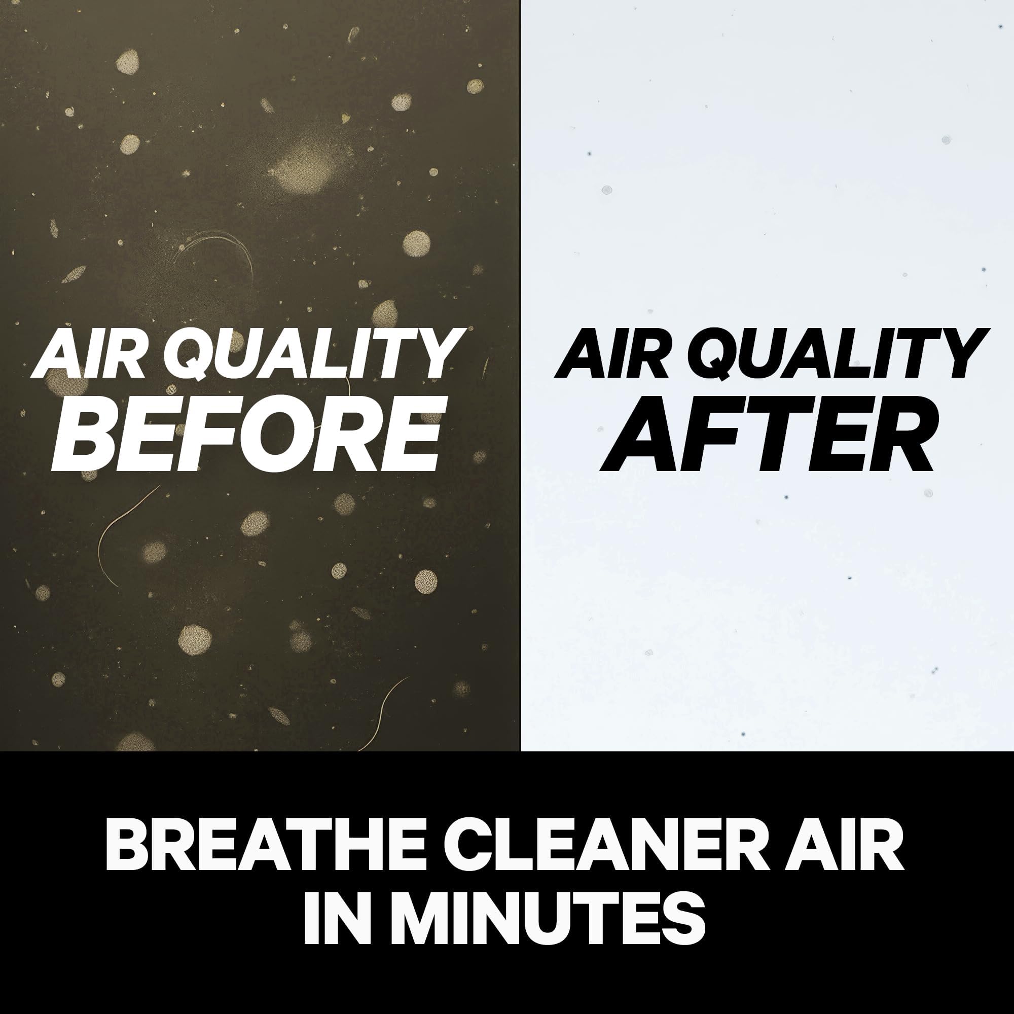 PuroAir 240 HEPA Air Purifiers for Home Large Rooms - Covers Up to 1,000 Sq Ft - Filters Up to 99.9% of Pollutants, Smoke, Pollen, Dust - Quiet HEPA Air Filter - Air Purifiers for Bedroom