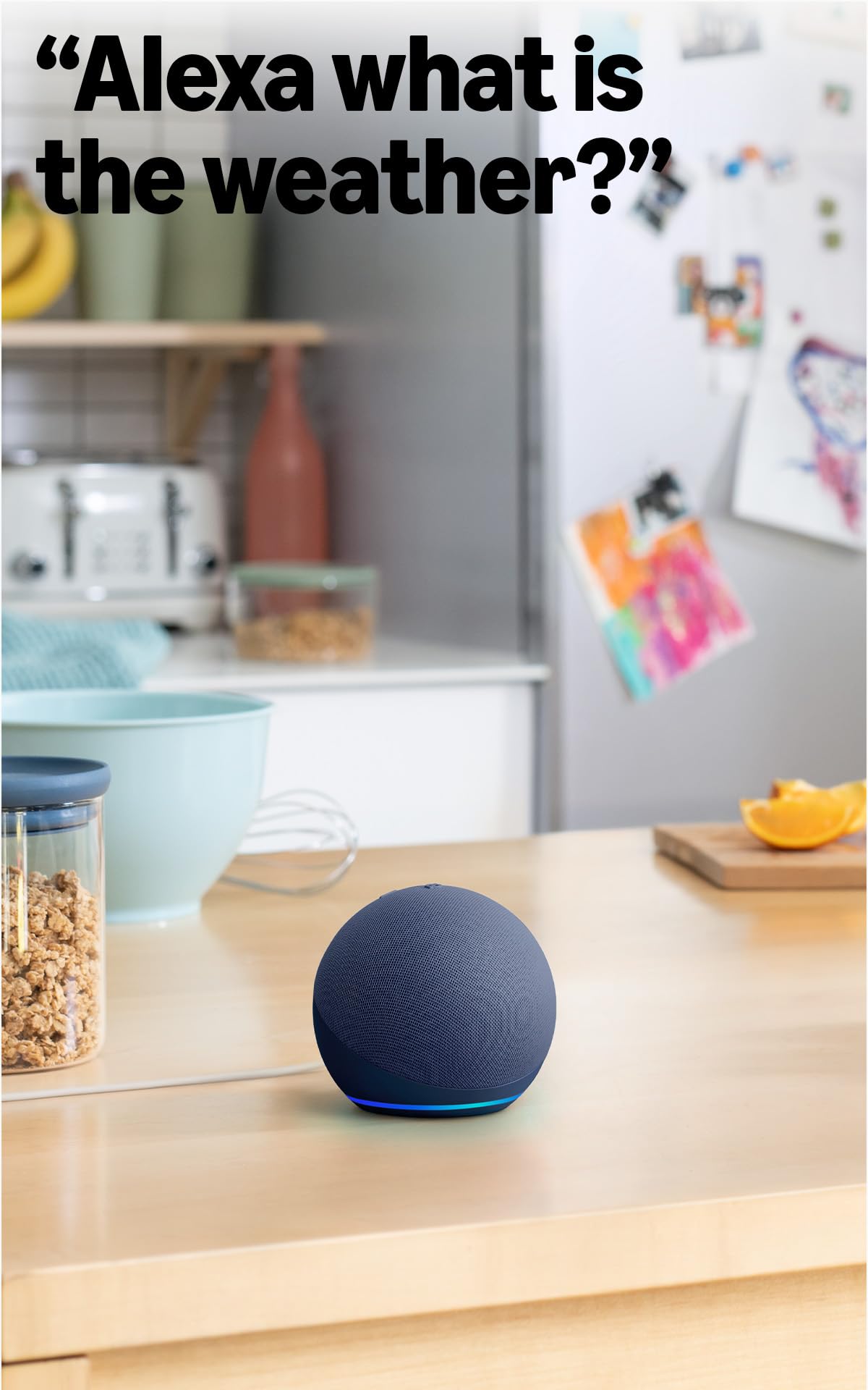Amazon Echo Dot (newest model) - Vibrant sounding speaker, Designed for Alexa+, Great for bedrooms, dining rooms and offices, Glacier White
