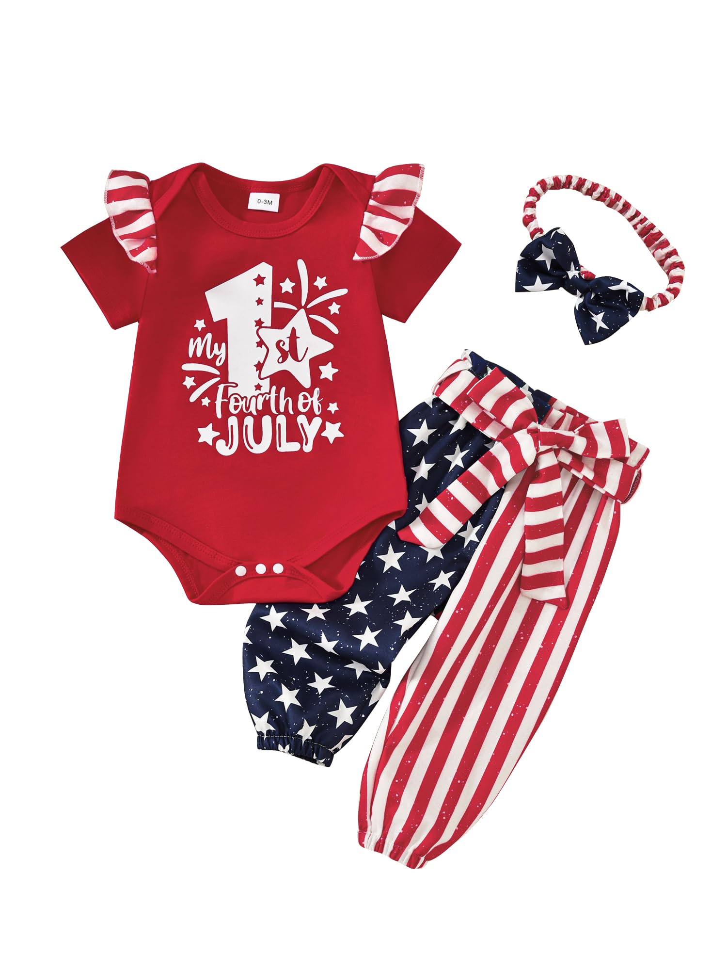 AMAWMW Baby Girl Clothes Set Daddys Little Girl Ruffle Romper Top Camouflage Pants Newborn Infant Baby Girl Outfit