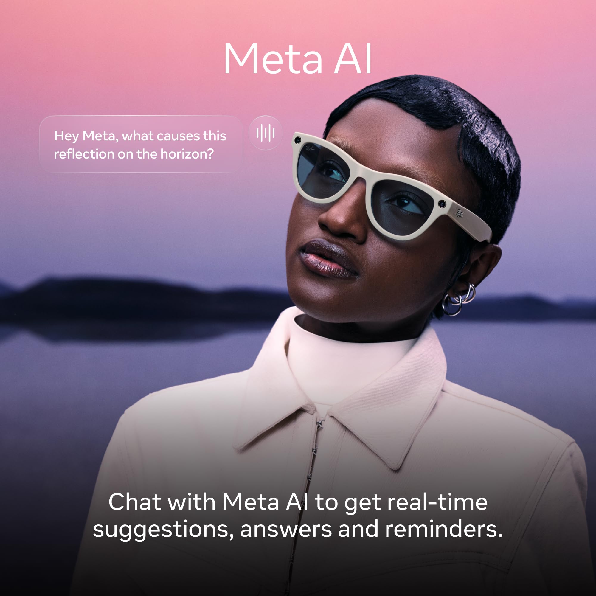 Ray-Ban Meta (Gen 2), Wayfarer, Matte Black | Smart AI Glasses for Men, Women — 2X Battery Life — 3K HD Resolution — 12 MP Ultra-Wide Camera, Audio, Video — Clear Lenses — Wearable Technology