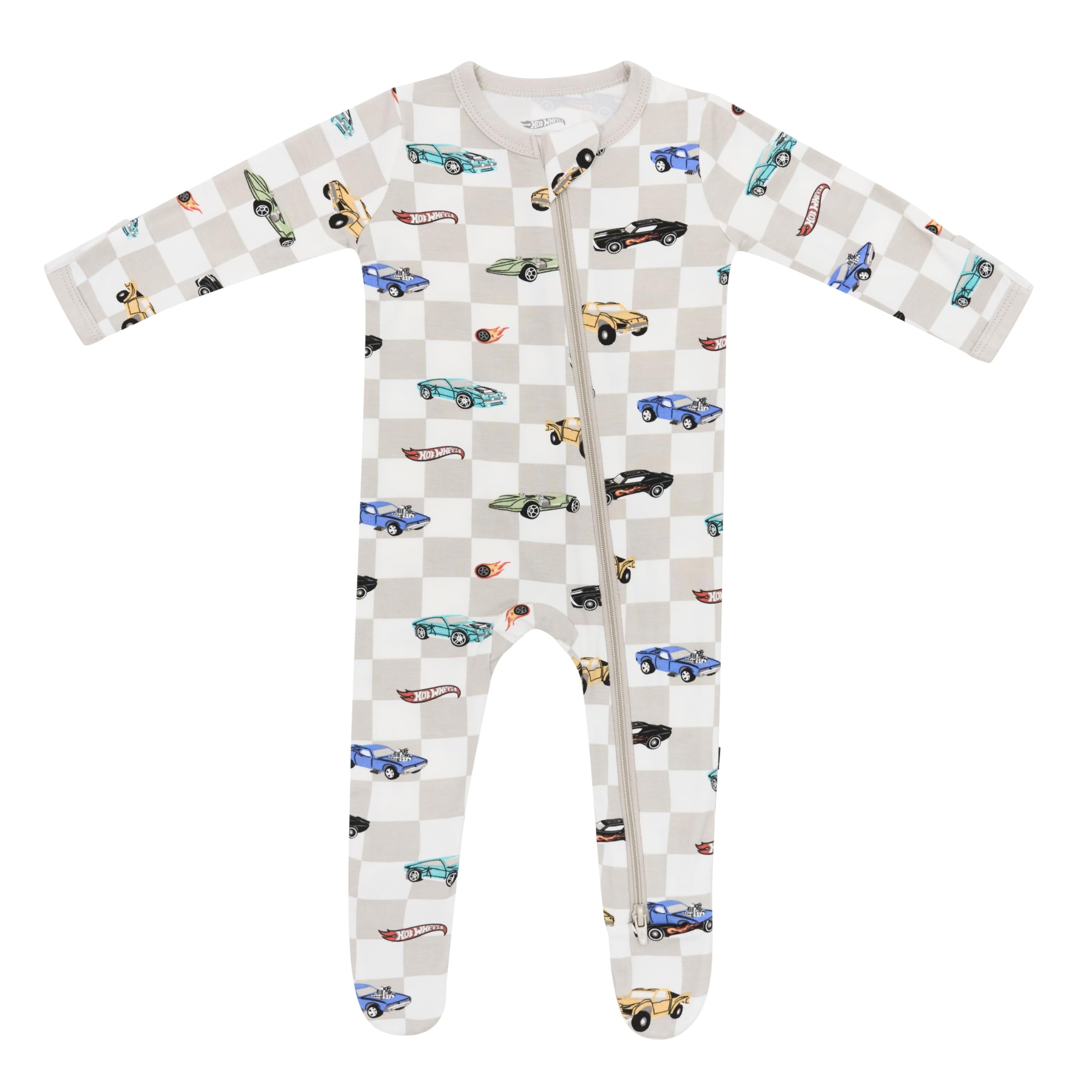 KYTE BABY Unisex Zipper Closure Footies, Rayon Made From Bamboo, 0-24 Months