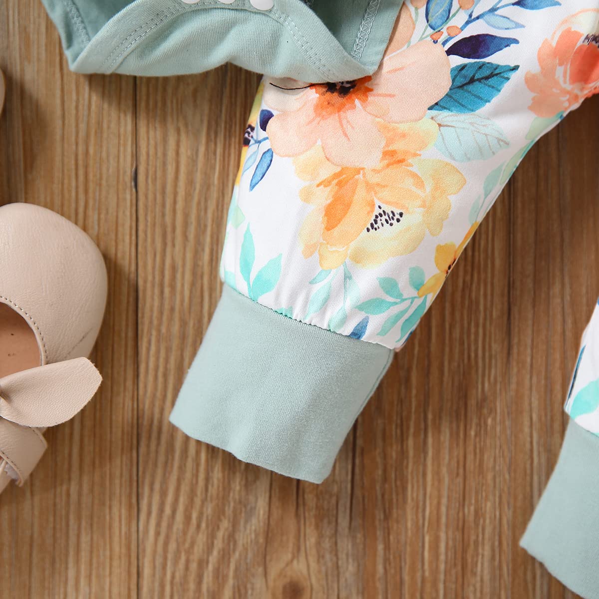 Yvowming Newborn Baby Girl Clothes Infant Ruffle Romper Pants Set Summer Outfits Cute Baby Clothes for Girls