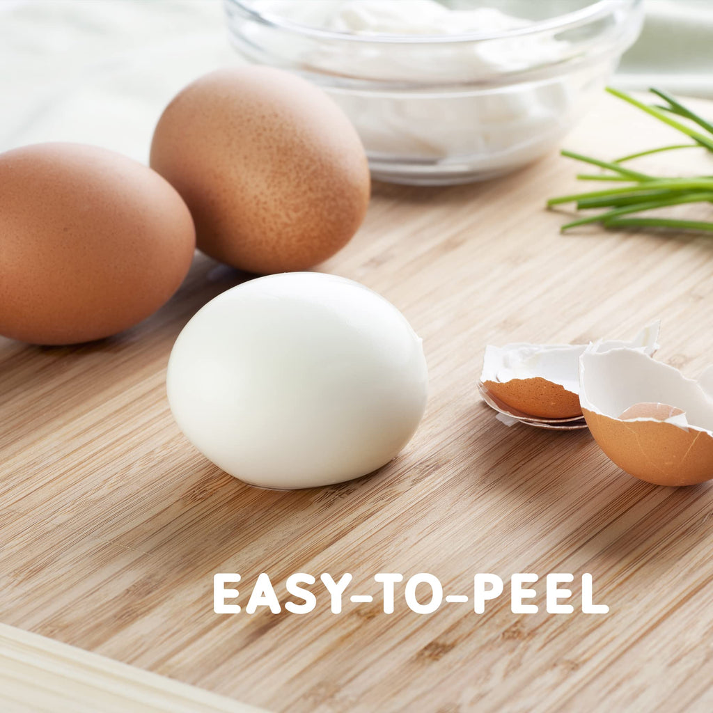 Elite Gourmet EGC115M Easy Egg Cooker Electric 7-Egg Capacity, Soft, Medium, Hard-Boiled Egg Cooker with Auto Shut-Off, Measuring Cup Included, BPA Free, Retro Mint