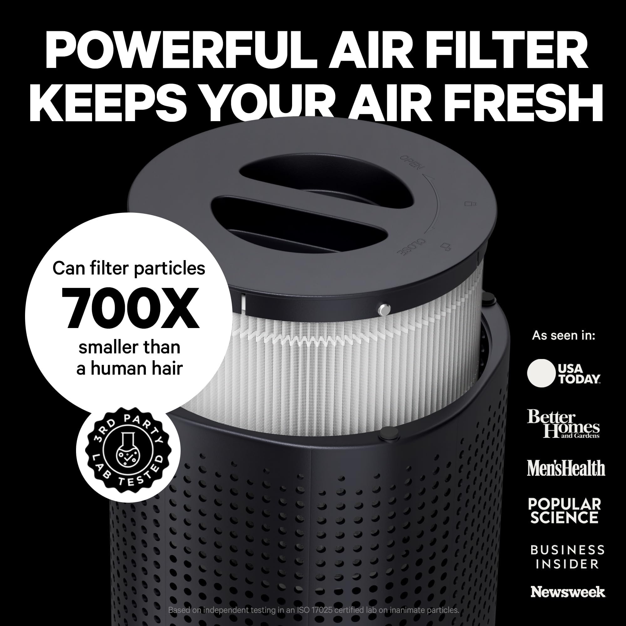 PuroAir 240 HEPA Air Purifiers for Home Large Rooms - Covers Up to 1,000 Sq Ft - Filters Up to 99.9% of Pollutants, Smoke, Pollen, Dust - Quiet HEPA Air Filter - Air Purifiers for Bedroom