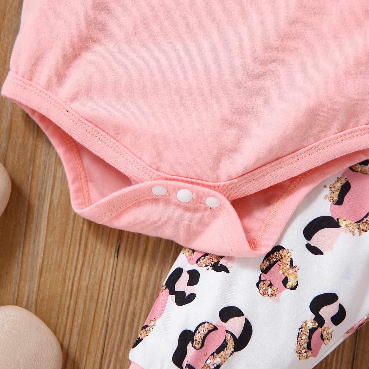 Yvowming Newborn Baby Girl Clothes Infant Ruffle Romper Pants Set Summer Outfits Cute Baby Clothes for Girls