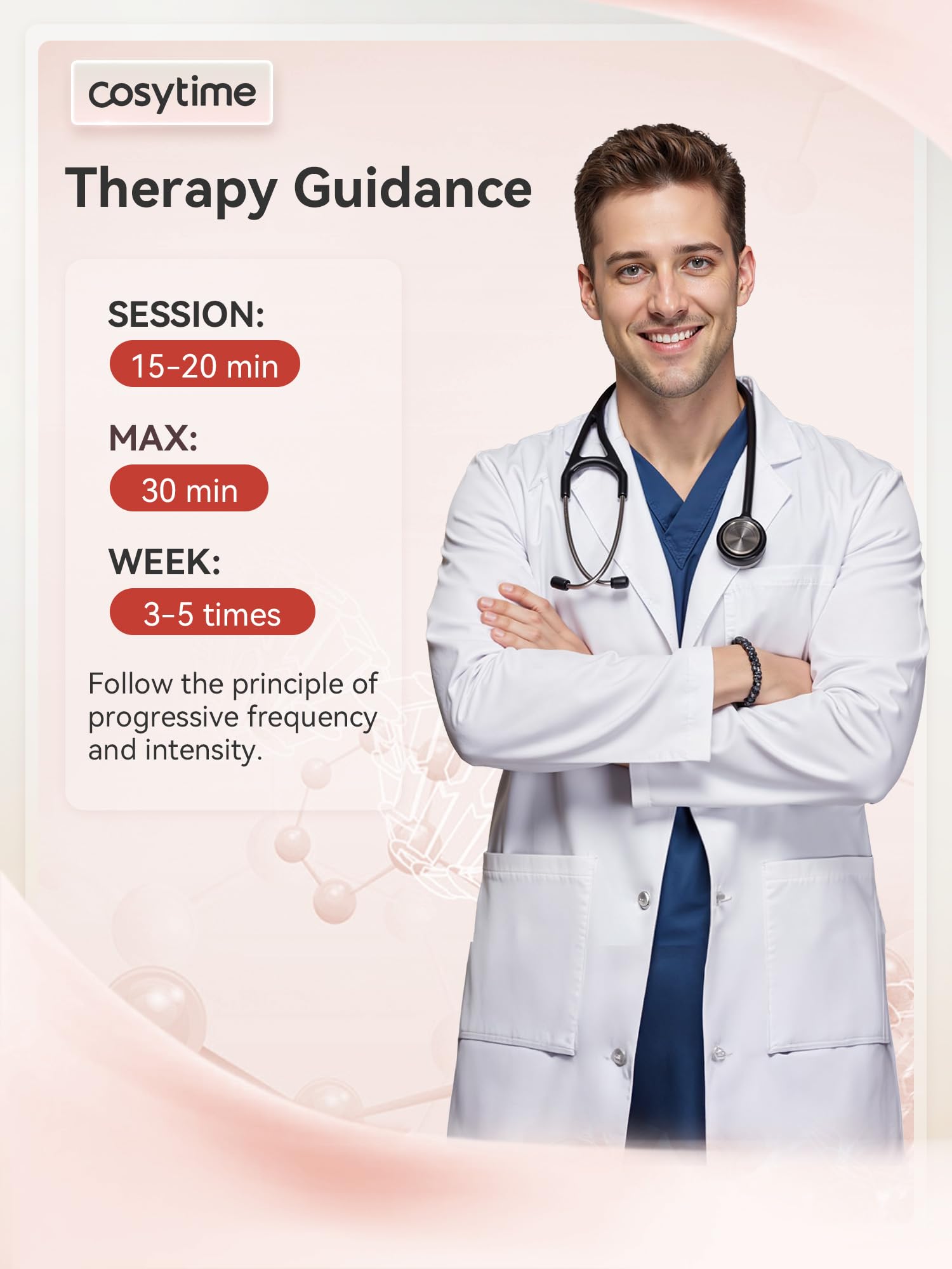 26" x 13" Red Light Therapy for Body - 660nm Red & 850nm Near Infrared NIR, Tri-Chip 1089 LEDs Therapy Mat