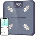 Etekcity Smart Scale for Body Weight, FSA&HSA Eligible, Bathroom Digital Weighing Scale with BMI, Body Fat, Muscle Mass, Accurate Bluetooth Home User Health Equipment Sync Apps, LED, Tempered glass
