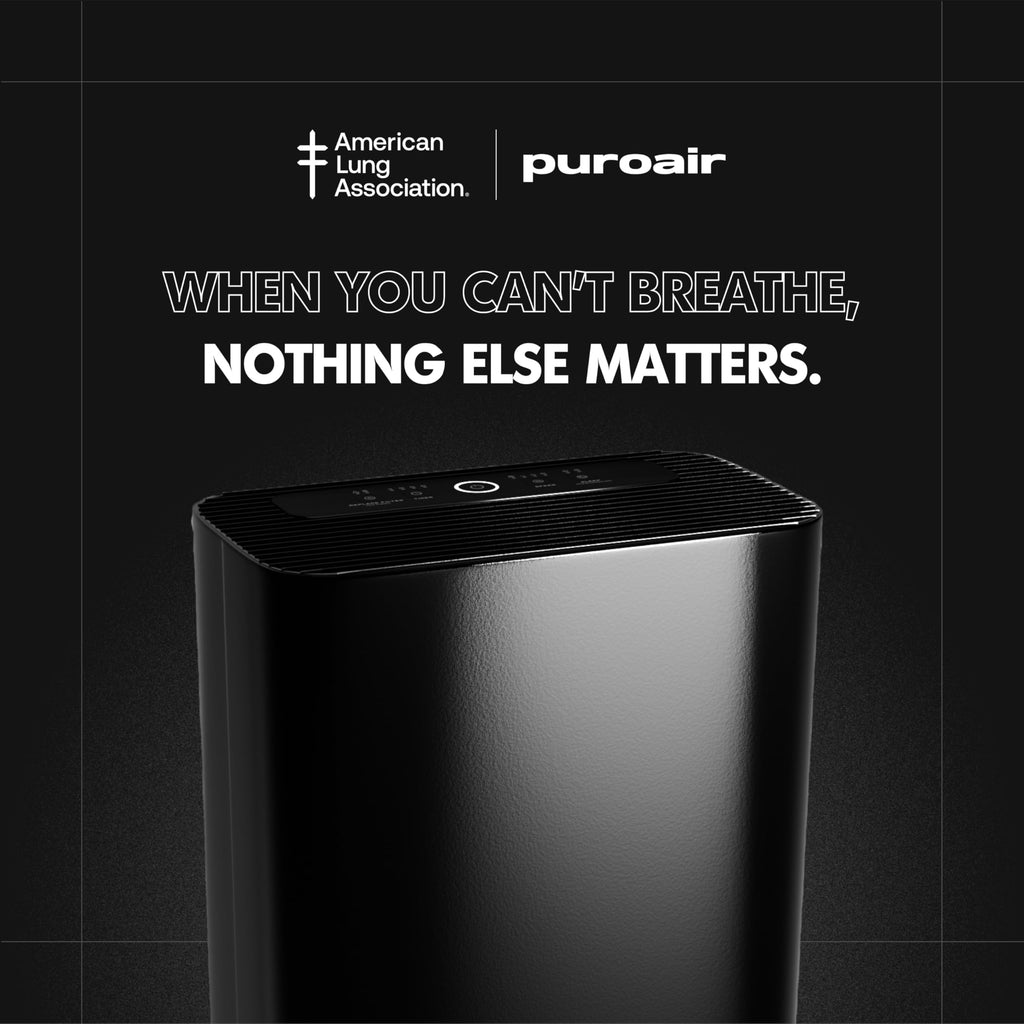 PuroAir 240 HEPA Air Purifiers for Home Large Rooms - Covers Up to 1,000 Sq Ft - Filters Up to 99.9% of Pollutants, Smoke, Pollen, Dust - Quiet HEPA Air Filter - Air Purifiers for Bedroom
