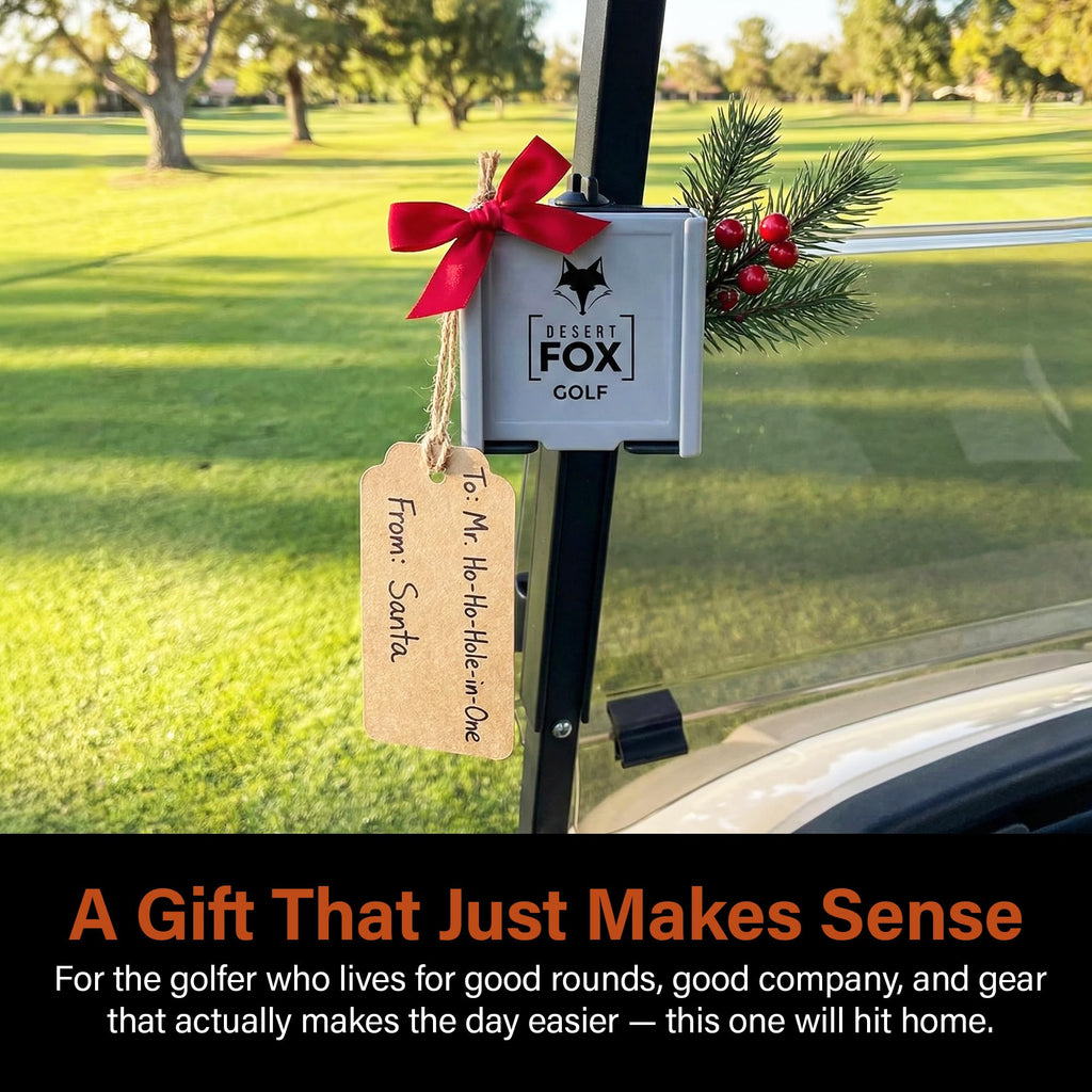DESERT FOX GOLF - Phone Caddy - Blue