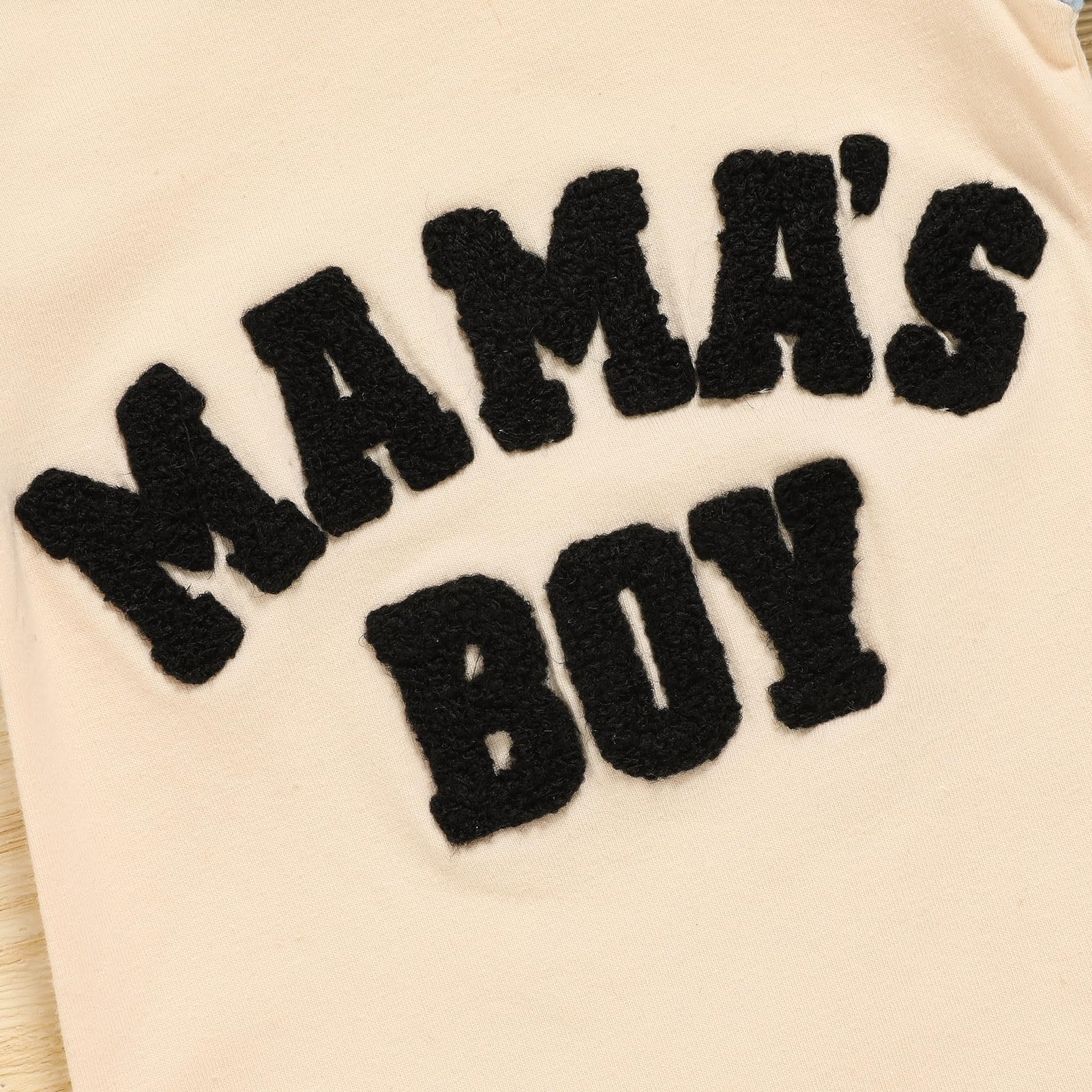 GRNSHTS Newborn Baby Boy Romper Coming Home Outfits Letter Print Bodysuit Jumpsuit+Hat+Gloves 3PCS Clothes Set