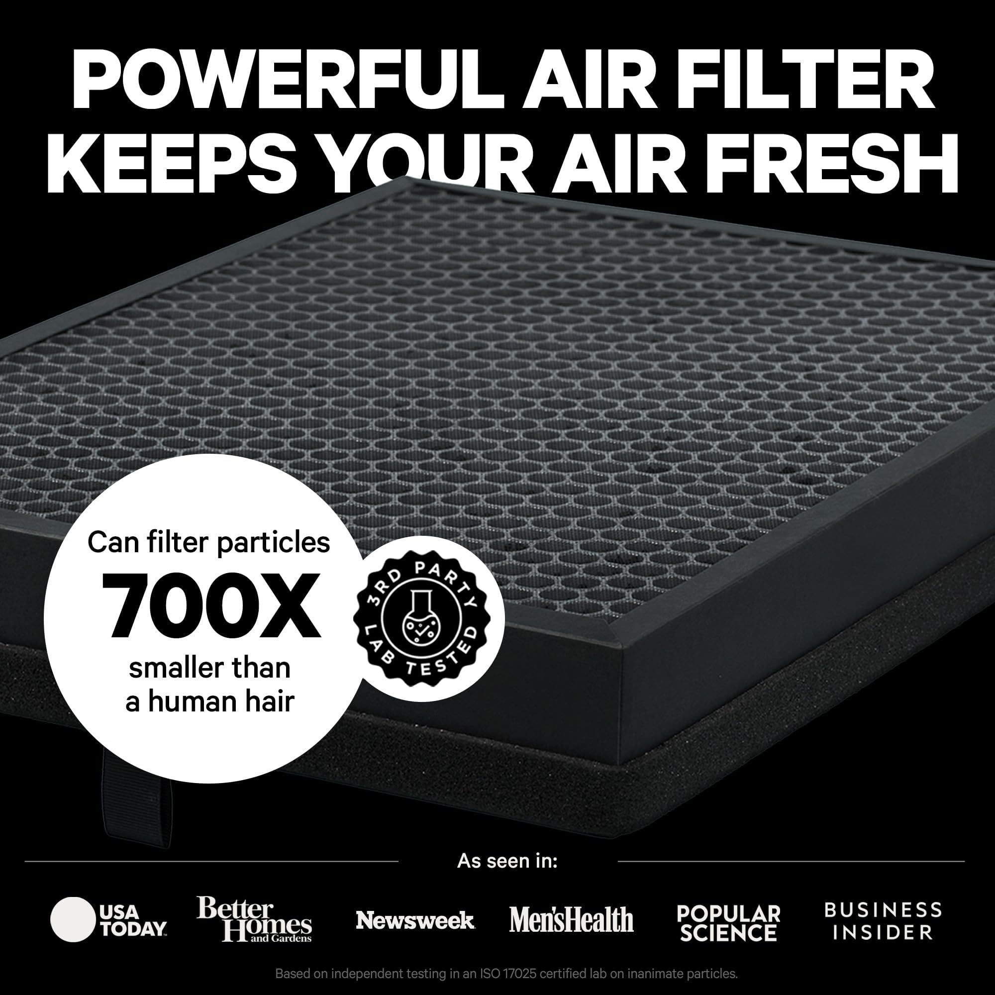 PuroAir 240 HEPA Air Purifiers for Home Large Rooms - Covers Up to 1,000 Sq Ft - Filters Up to 99.9% of Pollutants, Smoke, Pollen, Dust - Quiet HEPA Air Filter - Air Purifiers for Bedroom