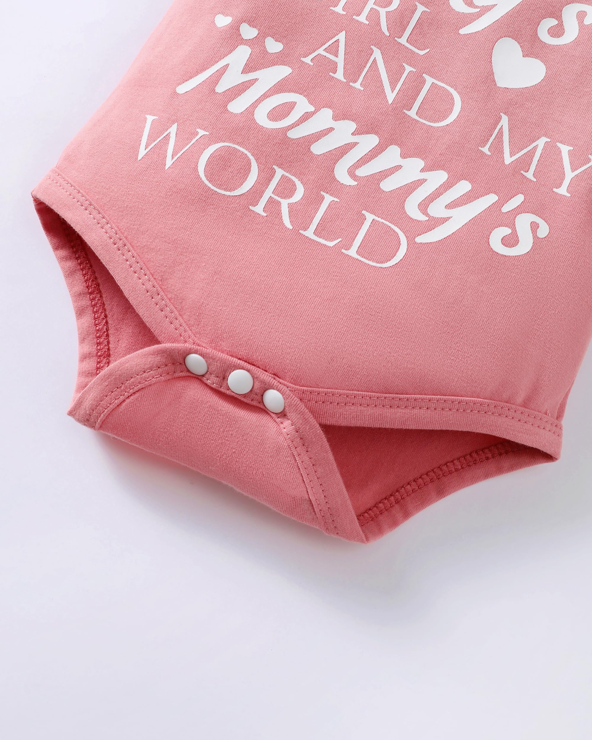 Renotemy Newborn Infant Baby Girl Clothes Summer Outfits Infant Romper Pants Cute Toddler Girl Clothes Gift Set