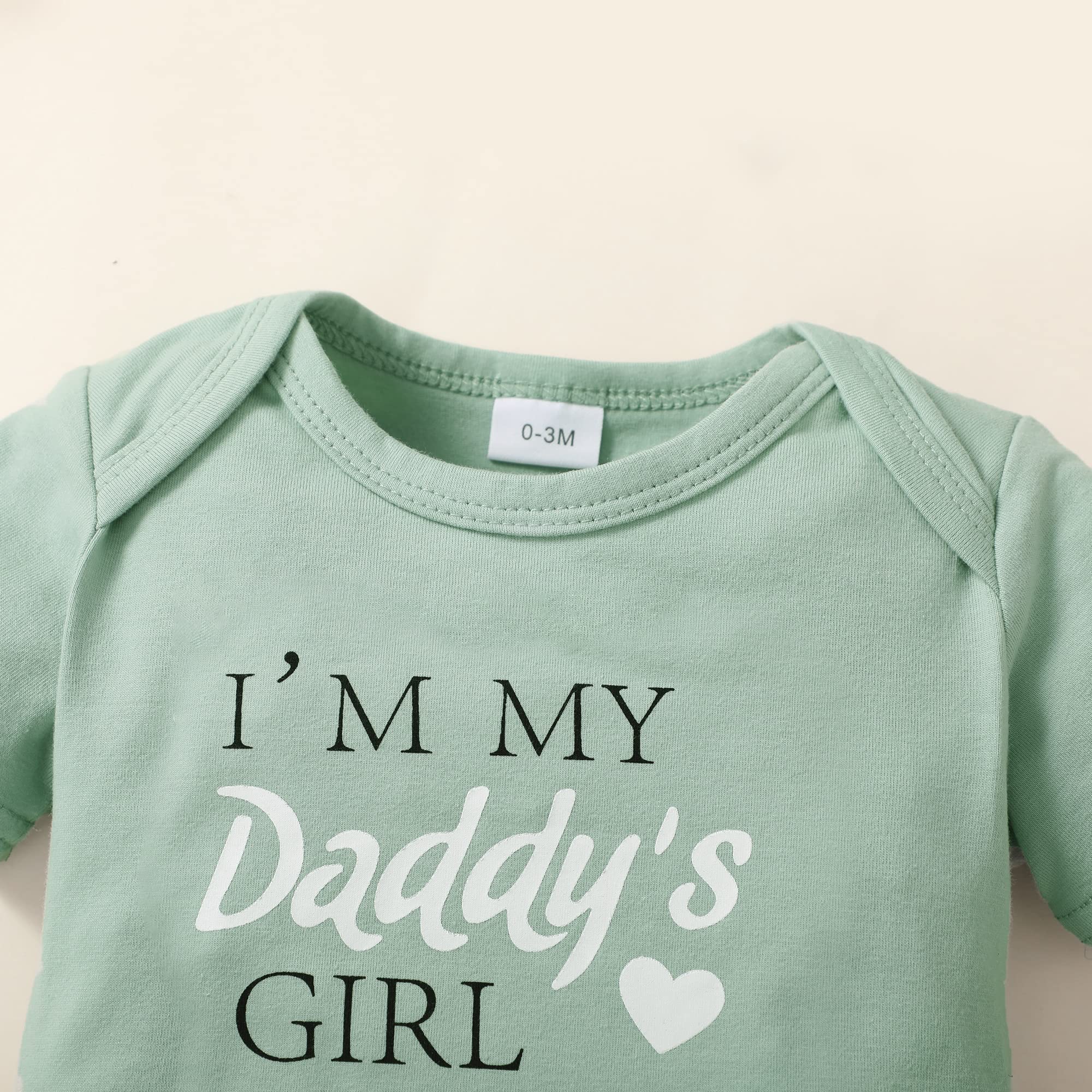 Renotemy Newborn Infant Baby Girl Clothes Summer Outfits Infant Romper Pants Cute Toddler Girl Clothes Gift Set