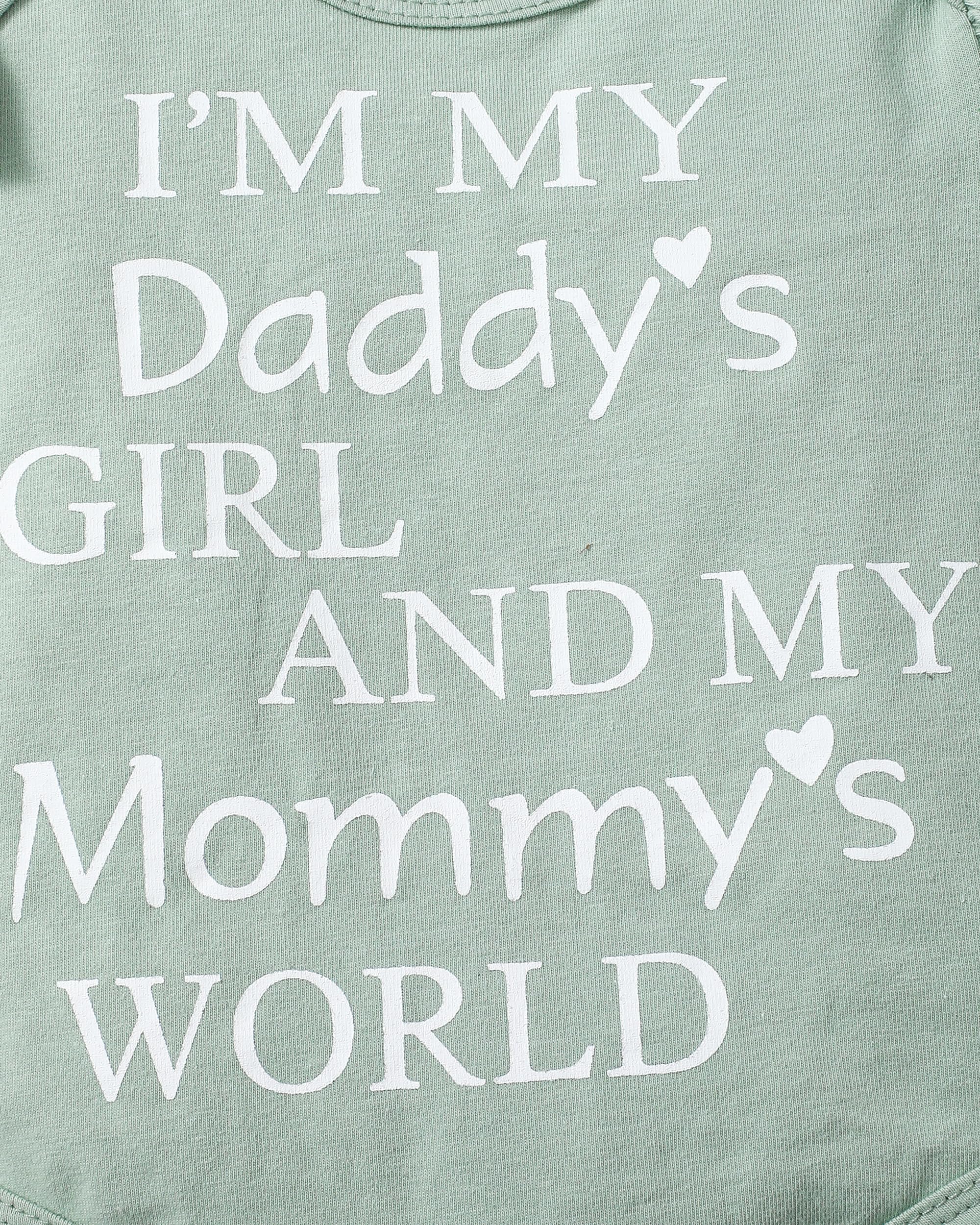 Renotemy Newborn Infant Baby Girl Clothes Summer Outfits Infant Romper Pants Cute Toddler Girl Clothes Gift Set